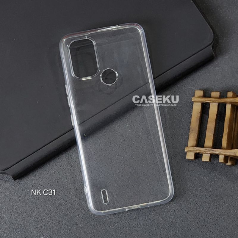 Case Nokia C21 Plus Nokia C31 Clear Case Bening 2.0mm Premium Softcase for  Nokia C21 Plus Nokia C31
