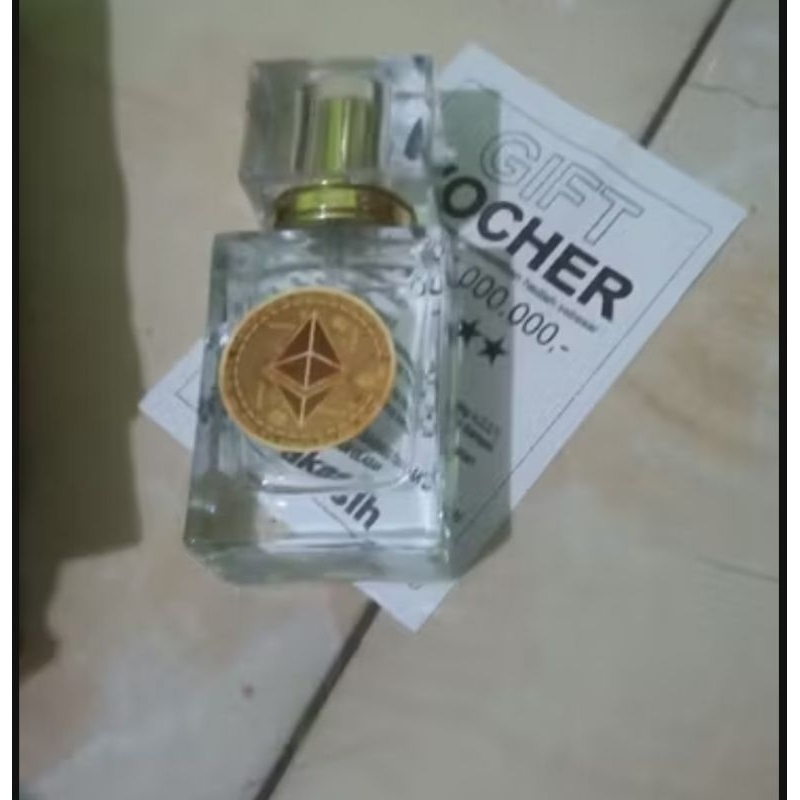 Hodl Scent Parfum Pria ETH Eau De Perfume 35ml Tahan Lama EDP Ethereum