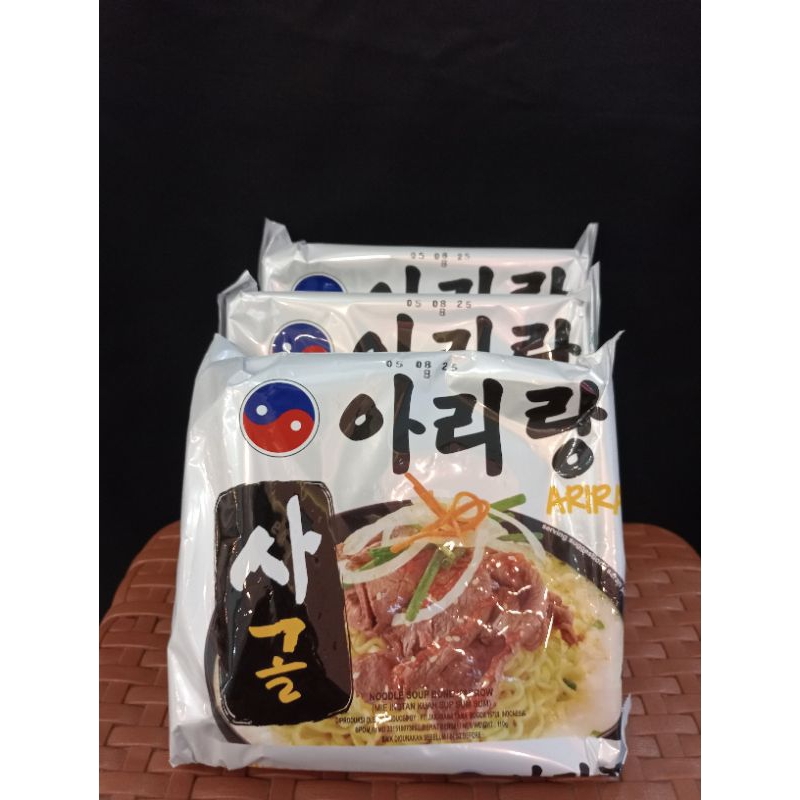Paket 3pcs Arirang Noodle Soup Bone Marrow