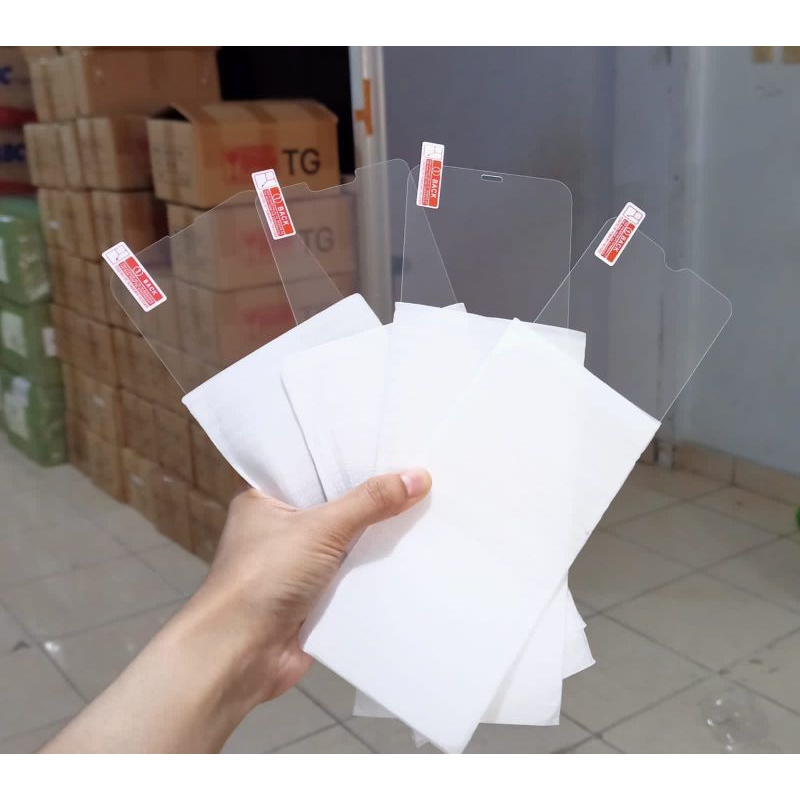 TG BENING TEMPERED GLASS ANTI GORES PELINDUNG LAYAR KACA BENING Transparan Samsung A750 A7 2018 J4+ 