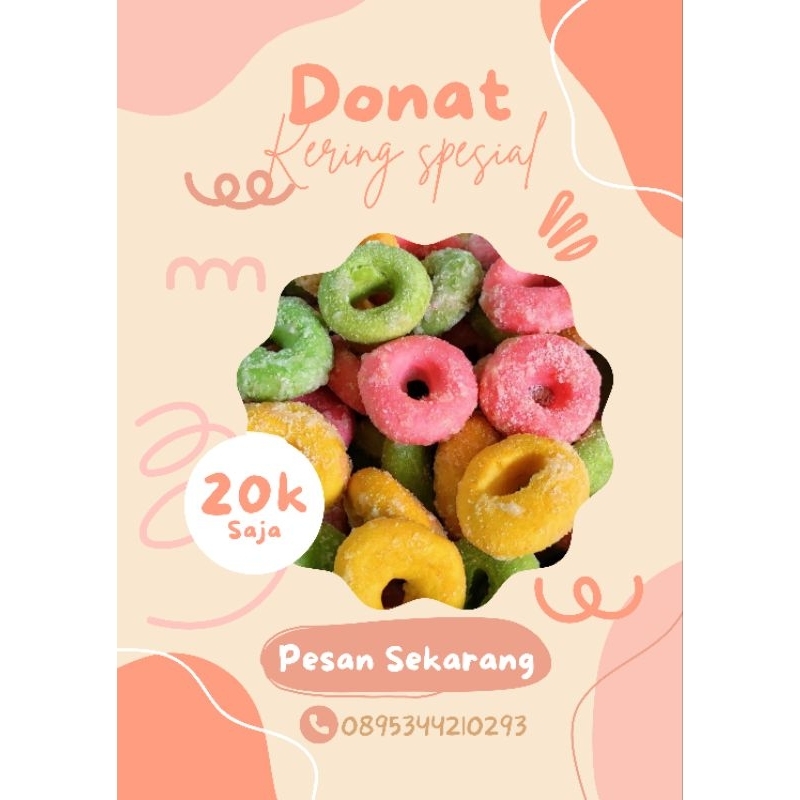 

Donat Kering Manis 500gr