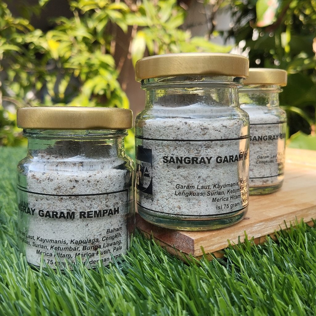 

Sangray Garam Rempah | Bumbu Rempah Alami | Penyedap Rasa Alami | 75 Gram