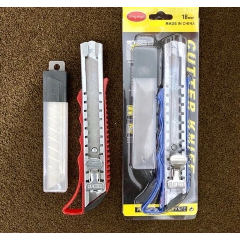 

Pisau Cutter Free Refil 18mm Pisau Cutter Kertas kardus