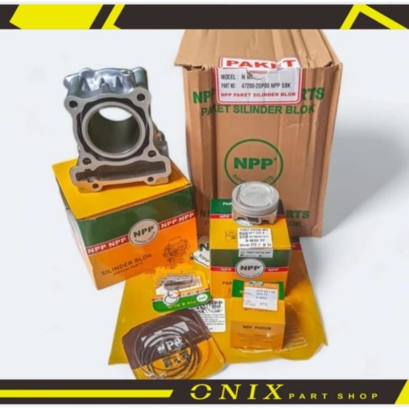 BLOCK BLOK BORING SEHER SET 2DP NMAX N MAX OLD AEROX OLD ORIGINAL NPP