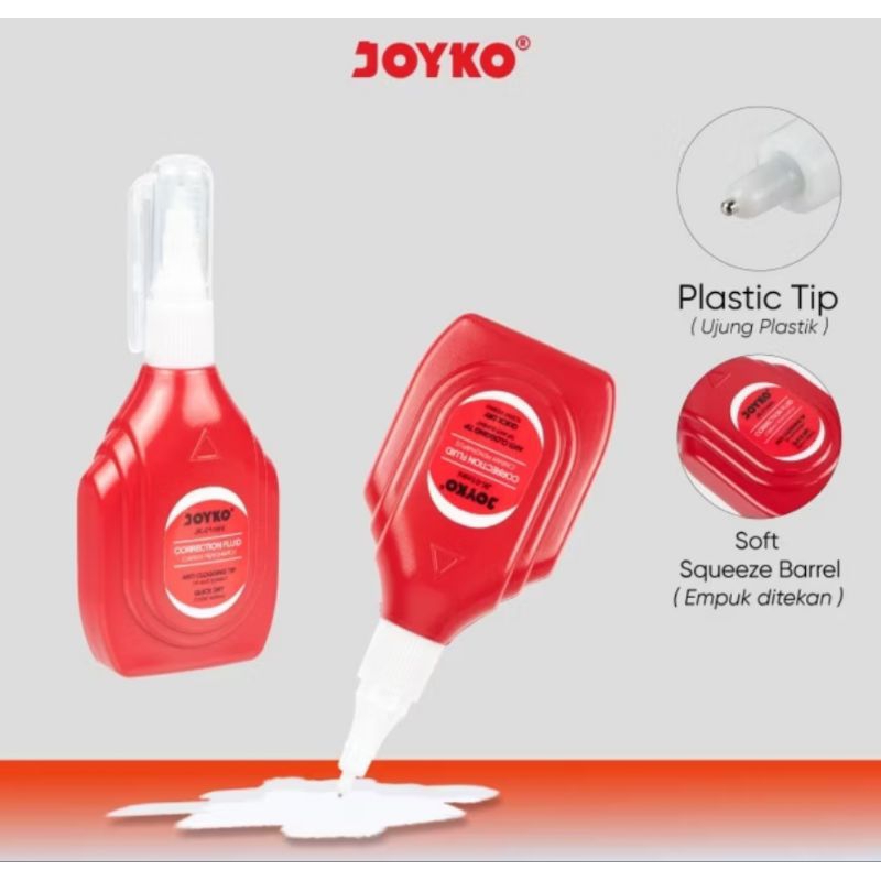 

Tipe-X Cair / Correction Fluid Joyko