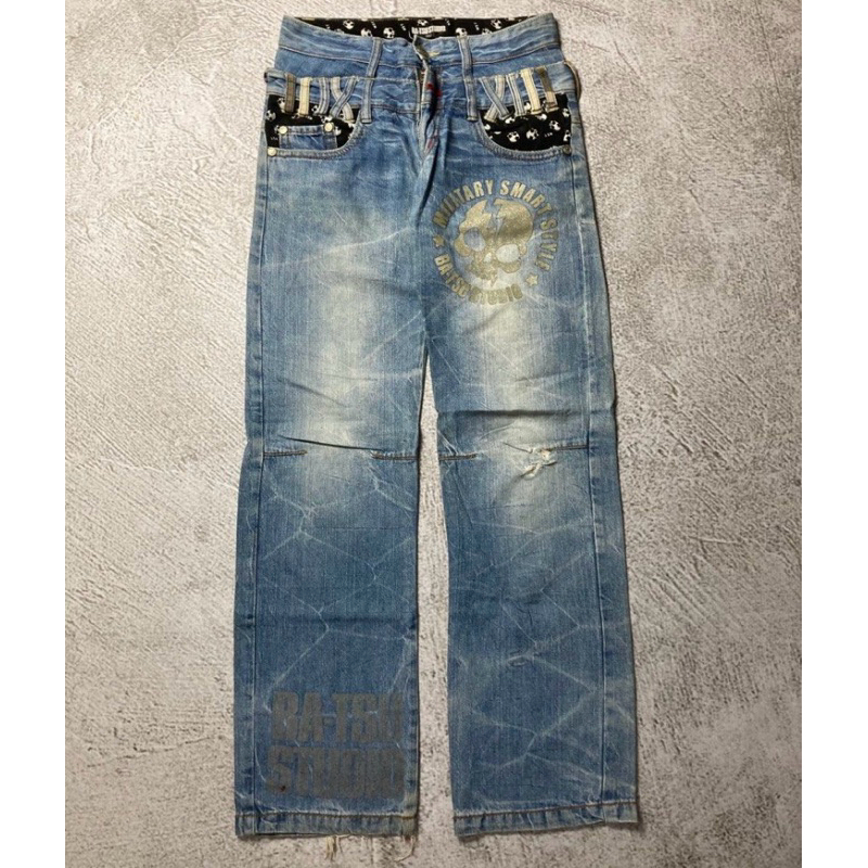 Batsu Double Waist Jeans