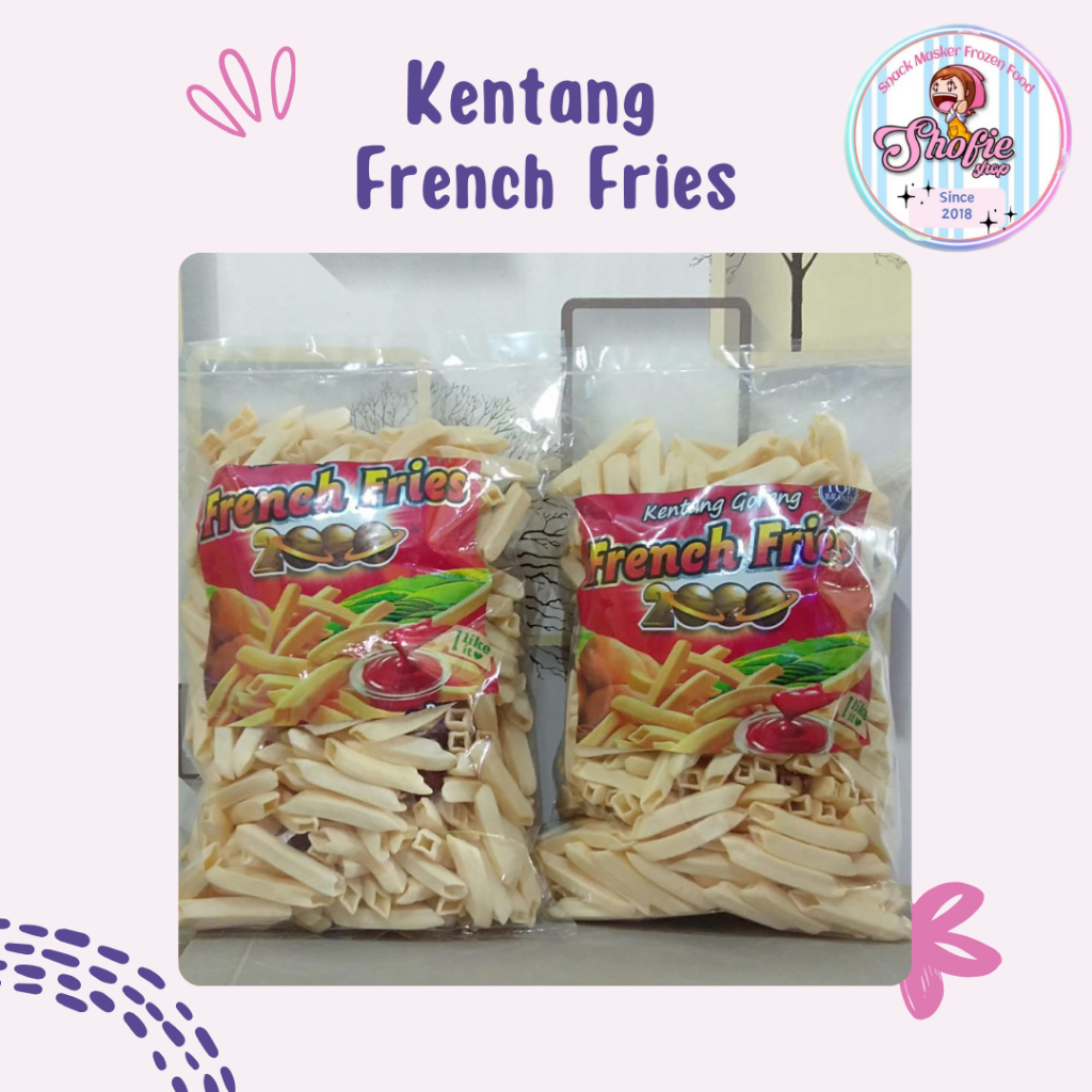 

Kentang French Fries / Kentang 2000 250gram