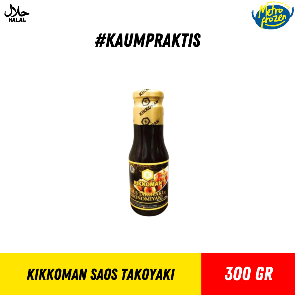 

KIKKOMAN Saos Takoyaki 300gr
