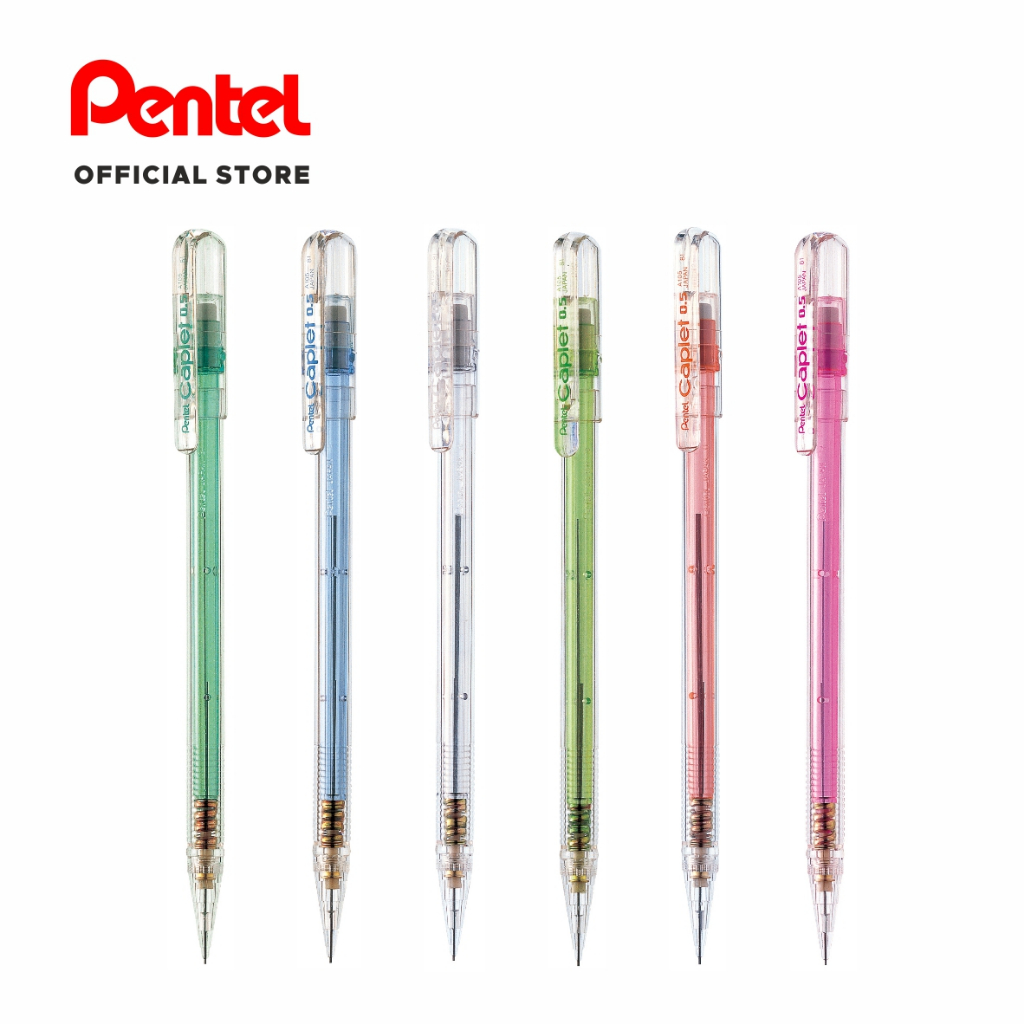 

(SATUAN) Pensil Mekanik Pentel / Mechanical Pencil Pentel - Caplet 0.5