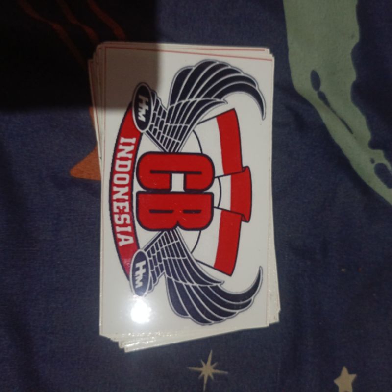 STIKER CB INDONESIA STIKER ANNIVERSARY CB STIKER CB