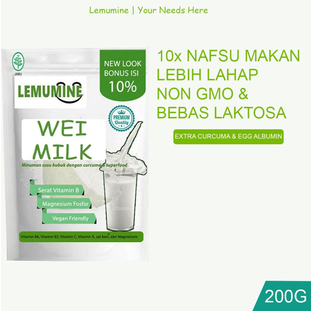

Penggemuk Badan Bpom Penambah Perat Badan Susu Penggemuk Badan Dewasa Penambah Nafsu Makan Dewasa Susu Gemuk Badan Obat Gemuk Badan Dewasa Lemumine (200g)
