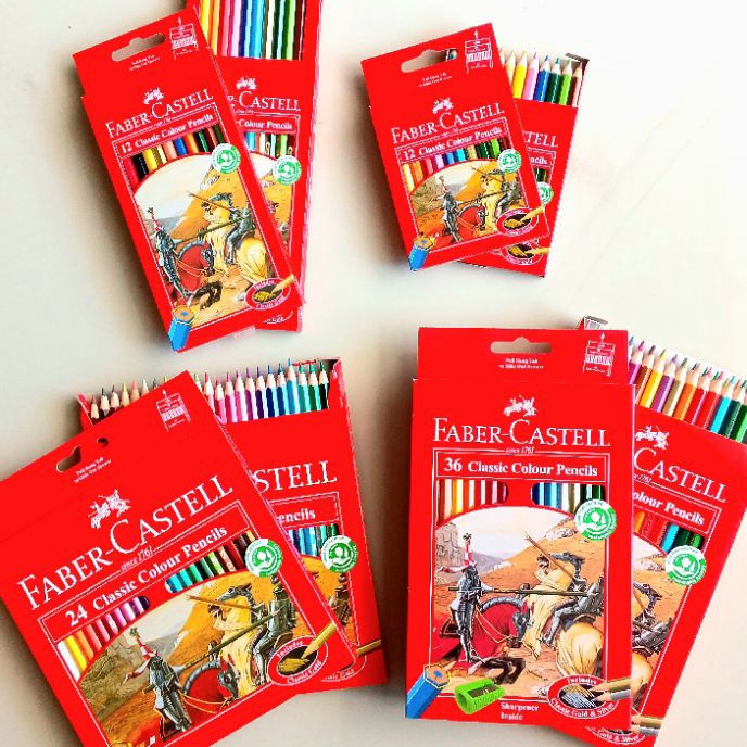 

Wow Pensil Warna Colors Pencil Faber Castell Classic Set Orinal