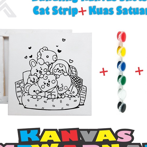 

Pilihan BUNDLING Mewarnai Kanvas Sketsa Gambar 2x2 cm Kuas Satuan Cat Strip 3 ml