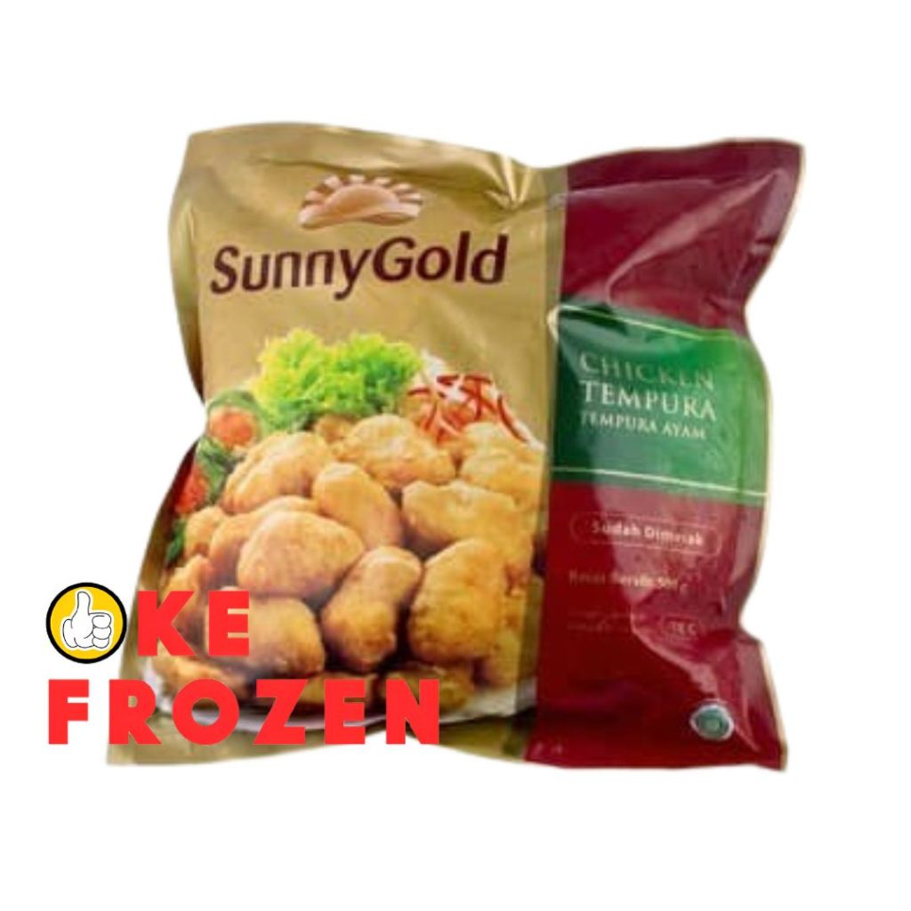 

SUNNY GOLD CHICKEN NUGGET TEMPURA 500GR