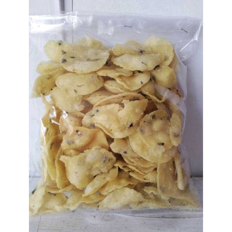 

Kecimpring Singkong Bawang Daun 1kg Khas Cirebon Enak gurih