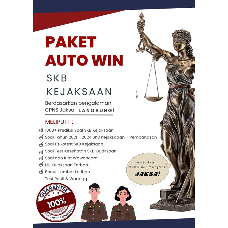 Buku Persiapan SKB Kejaksaan Khusus Formasi Calon Jaksa 2024