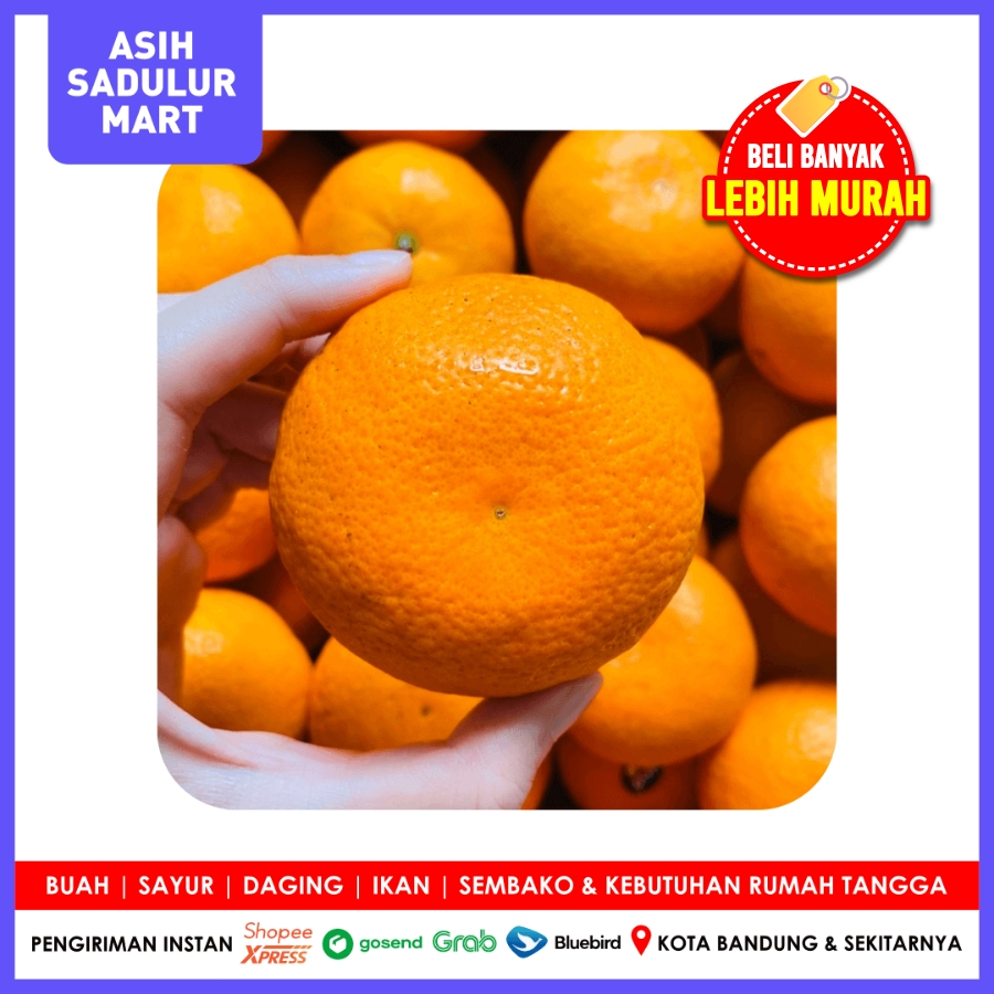 

Buah Jeruk Murcot Murkot Aus 1kg Murah Promo Diskon Bandung Gosend | Asih Sadulur Mart