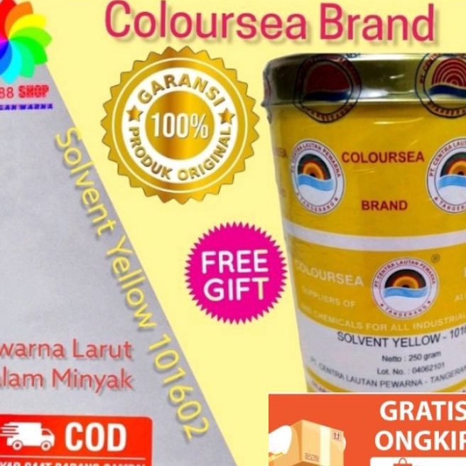 

Price Pewarna Minyak Berwarna Kuning Muda Larut Minyak Soent Yellow 1162 Oil Soluble Coloursea Brand