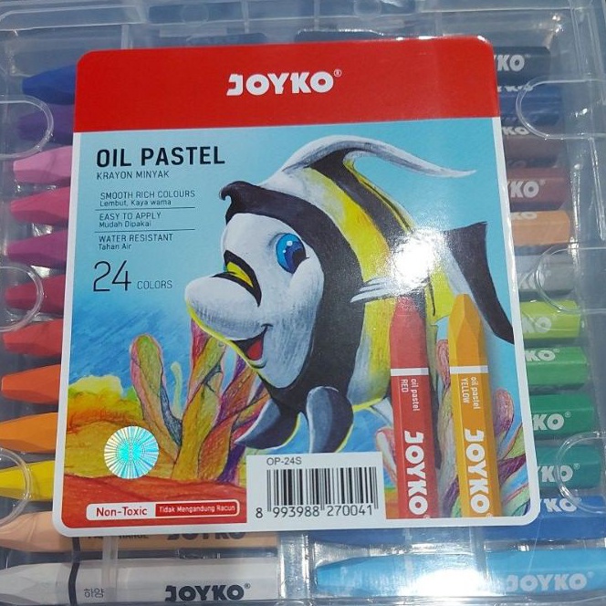 

FG2 joyko oil pastel 24 colors krayon minyak