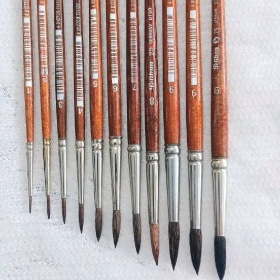 

Cepat Kuas Pelikan made in Germany pelikan Paintbrushes Paint brushes kuas type round kuas lukis