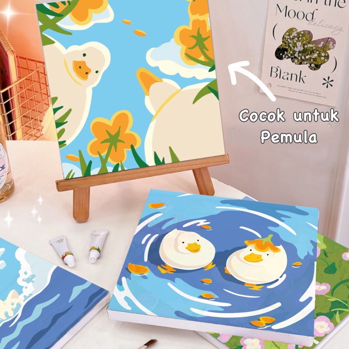 

FG2 Paint by Numbers KIT Duck Series 2x2cm Painting KIT