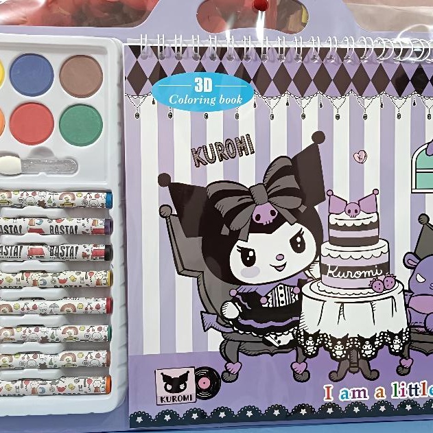

Terbatas 12 Halaman Gambar Crayon warna set buku mewarnai gambar 3D coloring book buku belajar mewarnai melatih kemampuan motorik anak