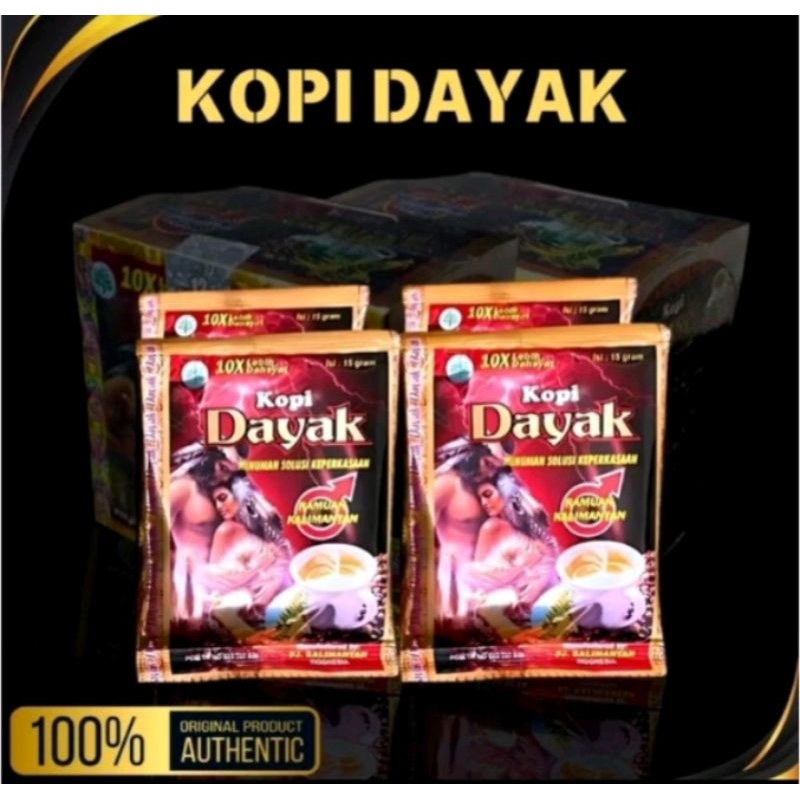 

Kopi dayak original [ 1 Sachet ] Eceran