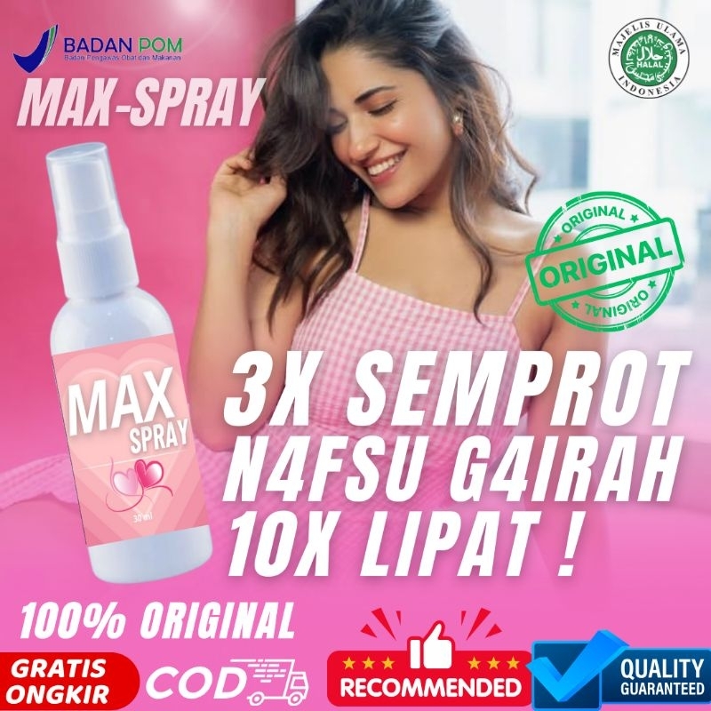 MAXSPRAY Premium Serum Herbal 100% Bpom