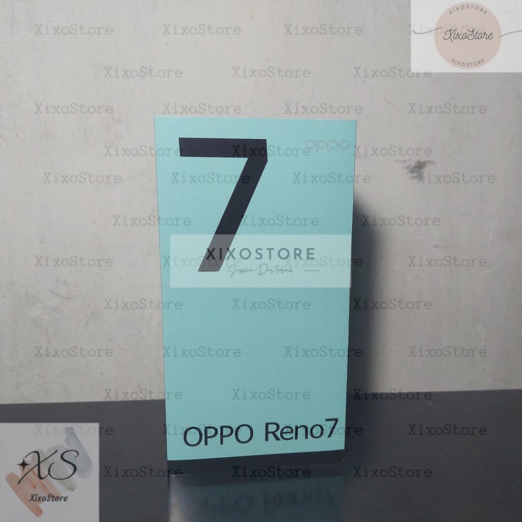 DUS / KOTAK OPPO RENO 7 FREE STIKER DAN FULL AKSESORIS - CHARGER+HF