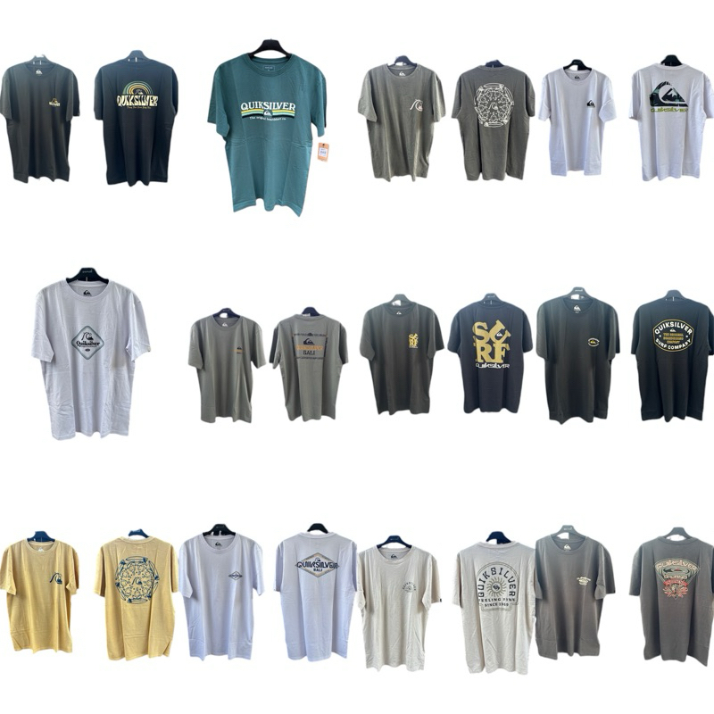 Baju Quiksilver Original size xs s m l XL xxl, 100% new n original