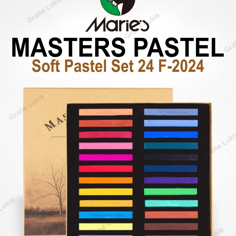 

HJ6 Maries Masters Soft Pastel 24 warna
