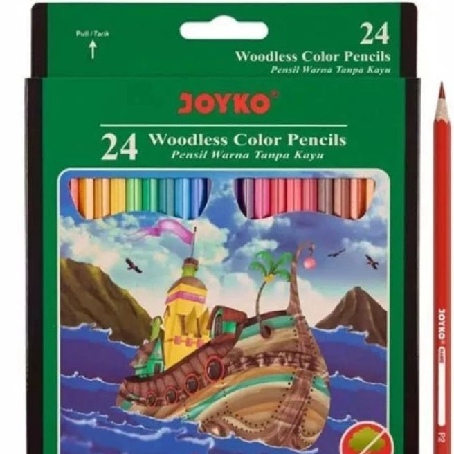 

Cashback Pensil warna Joyko Cp14 24 warna