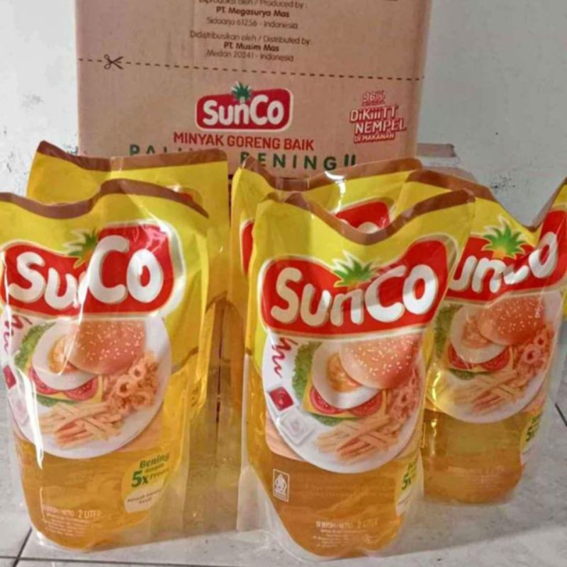 

BISA COD.PROMO SUPER MINYAK SUNCO 2L x 2pcs 5x penyaringan jernih