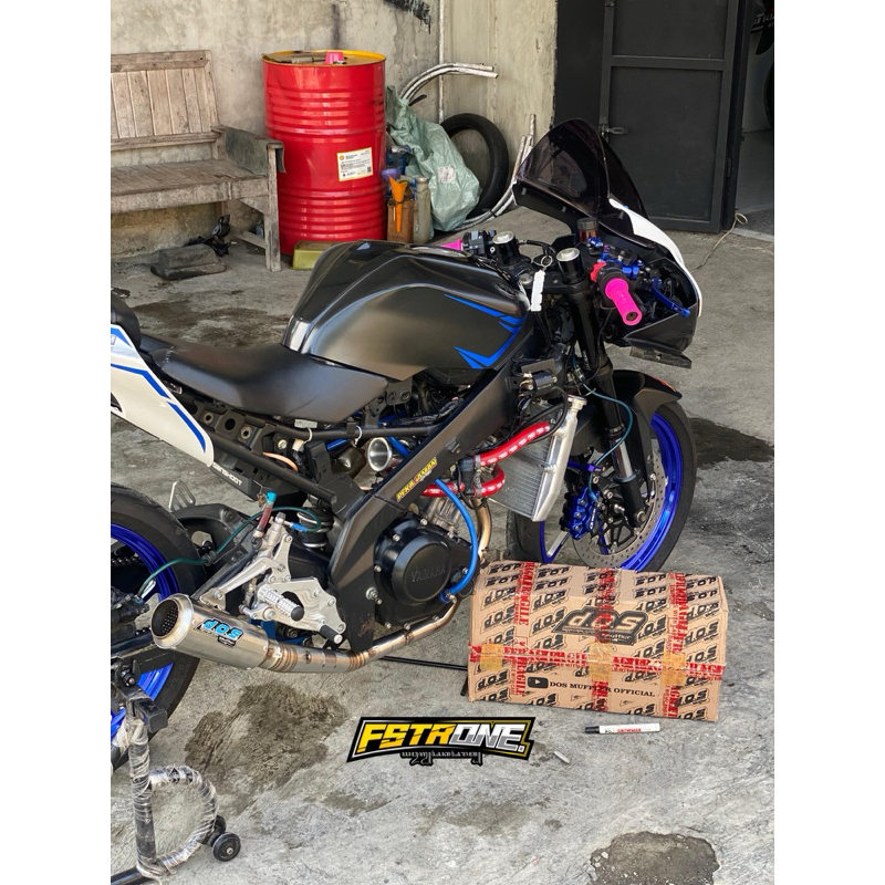 Knalpot Dos muffler original CB150 CBR R15v2 R15V3 SATRIA FU FI GSX