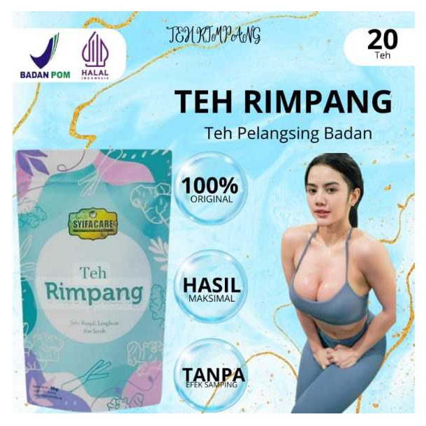 

TEH RIMPANG TERLARIS Teh Pelangsing Isi 20 Teh Aman Untuk Busui Dan Bumil ORIGINAL BPOM