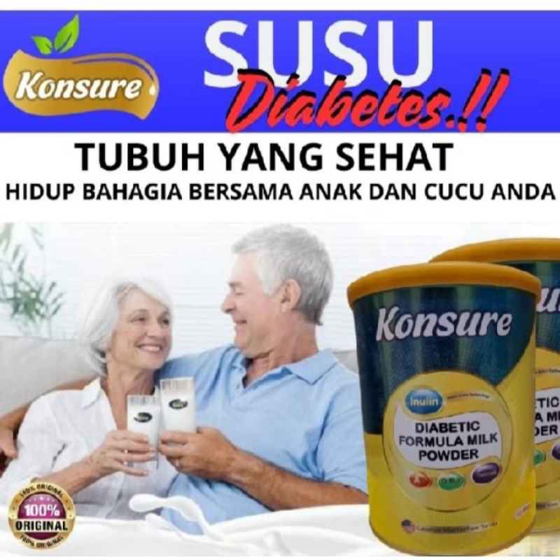 

KONSURE SUSU DIABETES IMPOR | NUTRISI UNTUK DIABETES, MERANGSANG PANKREAS PRODUKSI INSULIN ALAMI