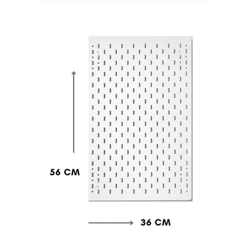 Pegboard Papan 56x36 cm SKDS Dinding Custom