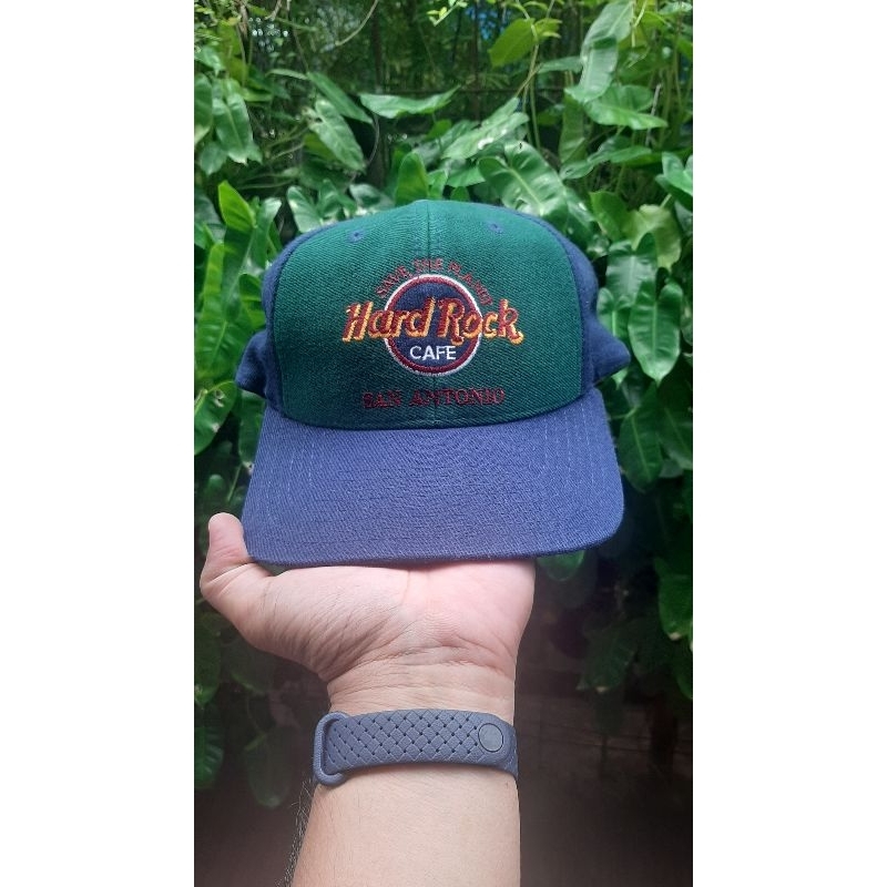 TOPI VINTAGE HARD ROCK CAFE SAN ANTONIO