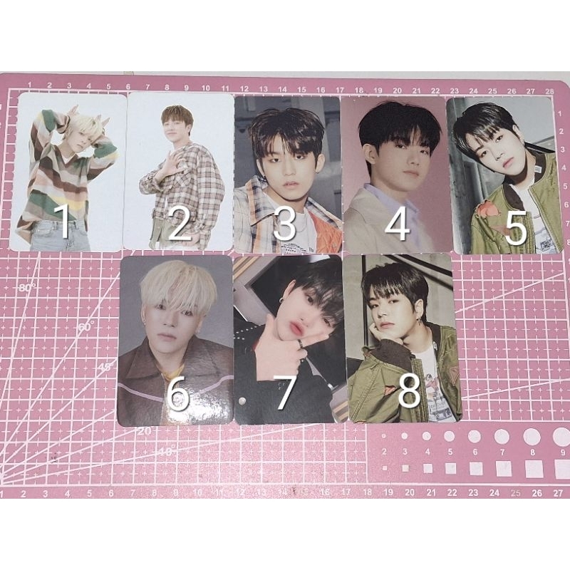[SALE READY KAMAR SIAP KIRIM] photocard pc junkyu jaehyuk jeongwoo junghwan asahi jihoon AR cereal t