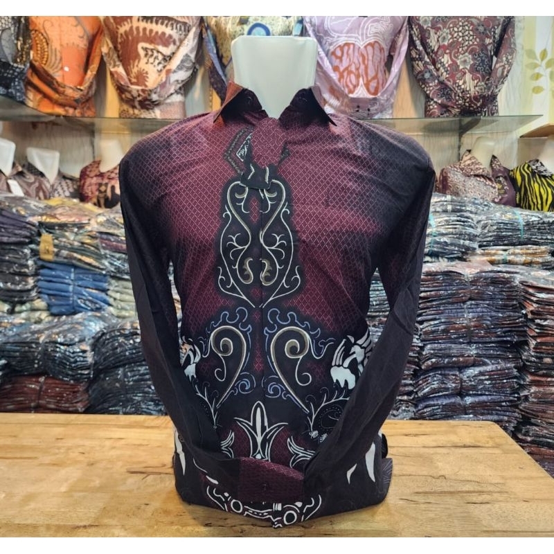 kemeja batik lapis