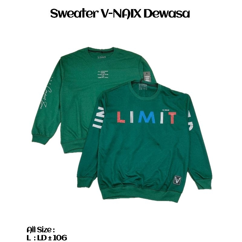 Sweater V-NAIX Dewasa