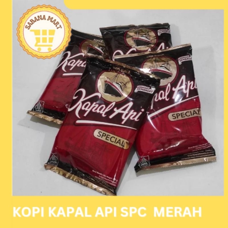 

Kopi Kapal Api Special Merah 30 gr - 60 gr - 150 gr