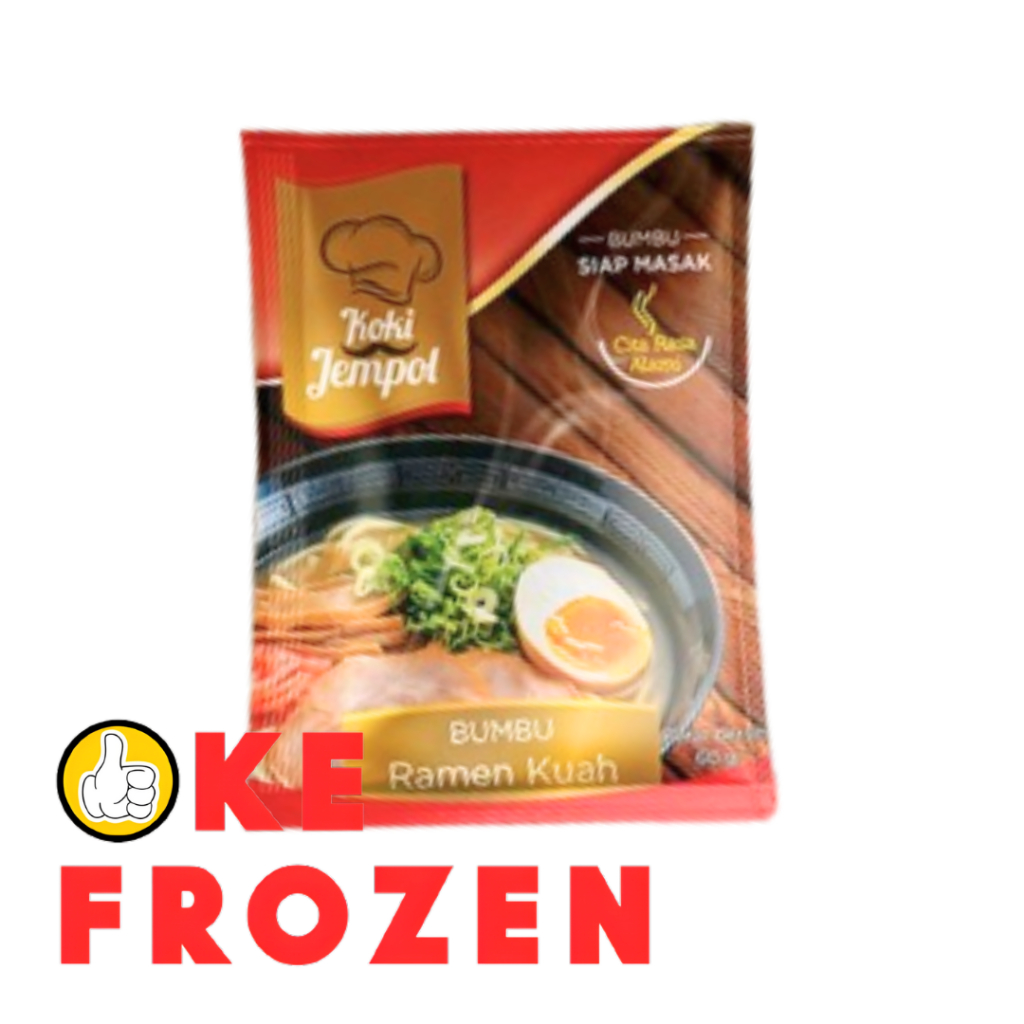 

KOKI JEMPOL BUMBU RAMEN KUAH 60GR / BUMBU INSTANT