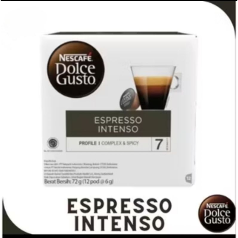 

Nescafe Dolce Gusto Capsule Coffee NDG ESPRESSO INTENSO