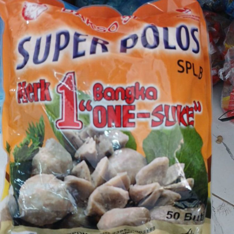 

BAKSO SAPI SUPER POLOS BAKSO BANGKA SPL.B 670 GRAM