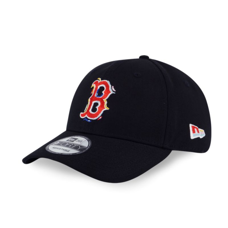 Topi New Era Cap Boston Red Sox Tint Brush 9Forty Adjustable Original