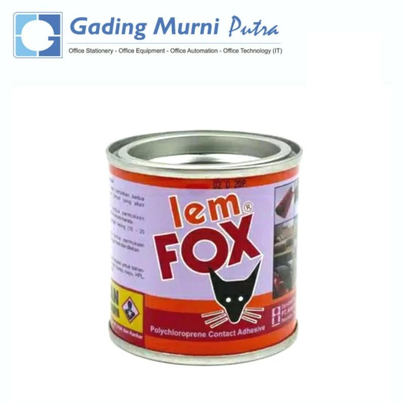 

Fox Glue Tin 70GR // Lem Fox Kuning Kaleng 70 Gr Kecil