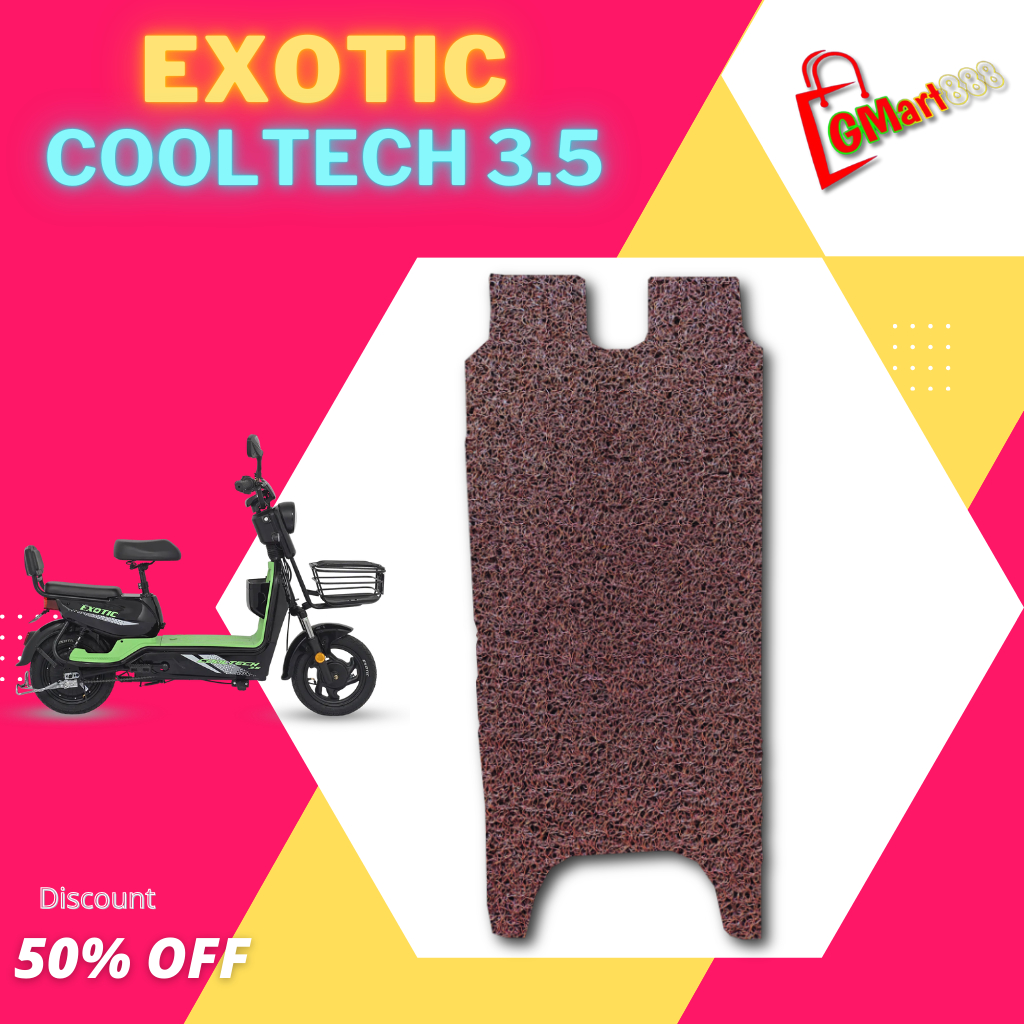 Karpet Alas Kaki Sepeda Listrik Exotic Cooltech 3.5 - PVC COIL MAT