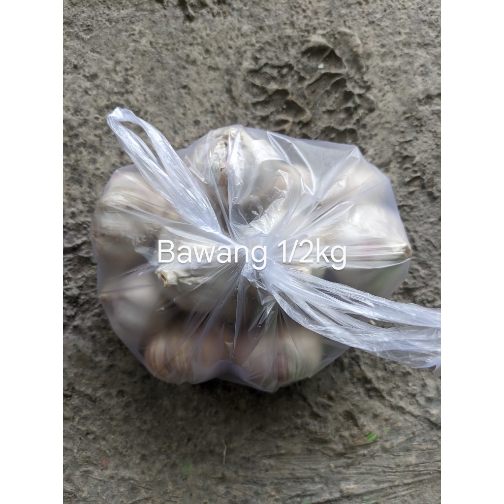 

Bawang putih 1/2kg - setengah kilo