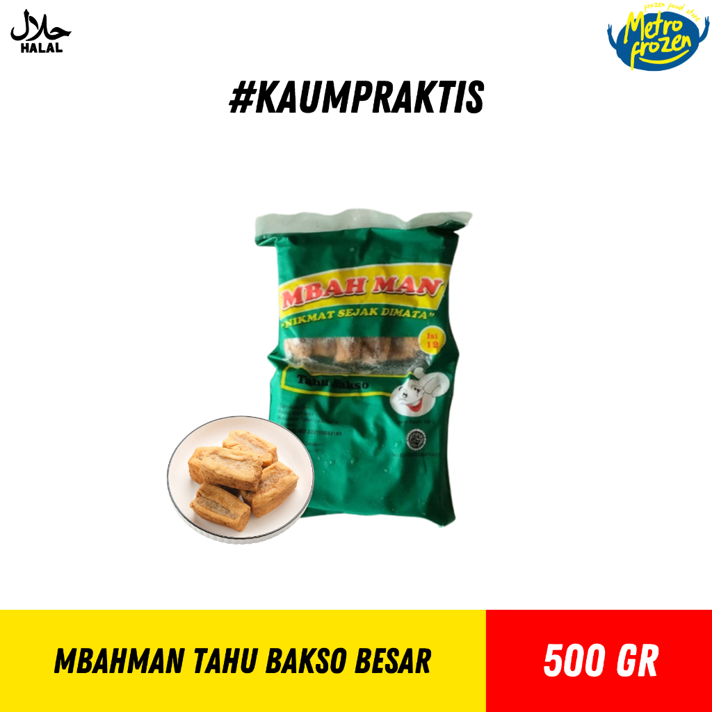 

MbahMan Tahu Bakso Besar 350gr